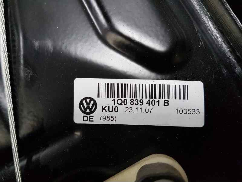 Recambio de elevalunas trasero izquierdo para volkswagen eos (1f7) 1.4 referencia OEM IAM 1Q0839401B  ELECTRICO