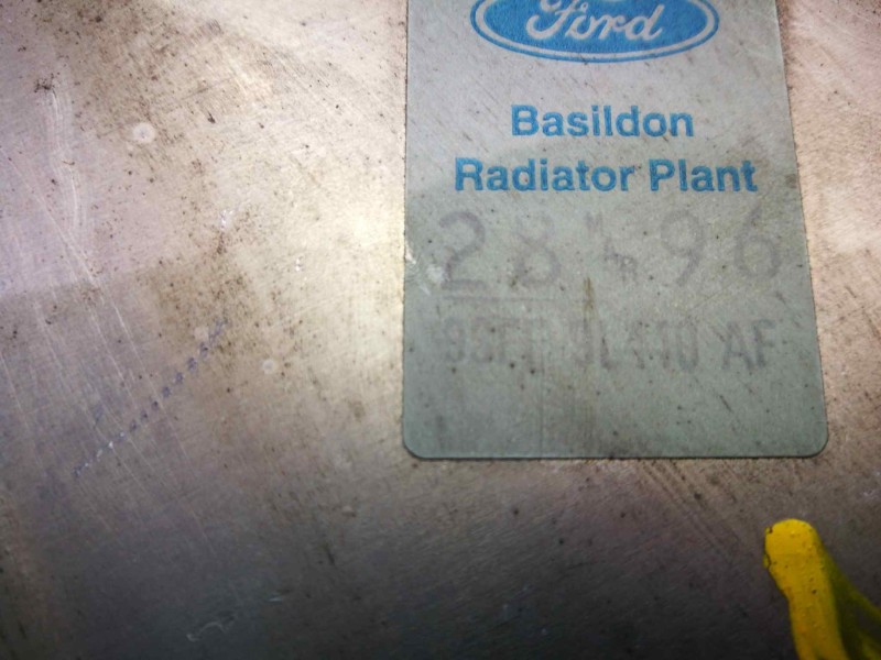 Recambio de intercooler para ford escort berl./turnier 1.8 turbodiesel cat referencia OEM IAM 98FF9L440AF  