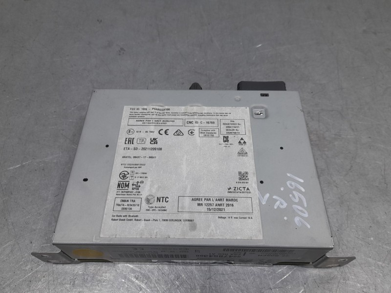 Recambio de modulo electronico para peugeot 208 ii (ub_, up_, uw_, uj_) 1.2 puretech 100 referencia OEM IAM 9847854380 750390049