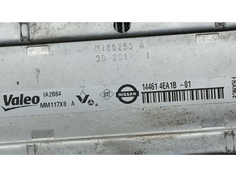 Recambio de intercooler para renault megane iv berlina 5p business referencia OEM IAM 144614EA1B VALEO IA2084