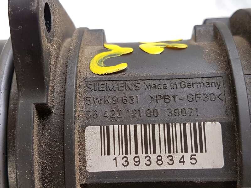 Recambio de caudalimetro para ford fiesta (cbk) 1.4 tdci cat referencia OEM IAM 9642212180 5WK9631 SIEMENS