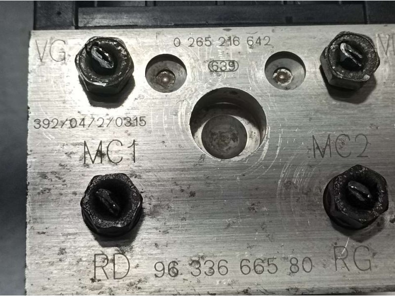 Recambio de abs para citroën xsara picasso 2.0 hdi x referencia OEM IAM 9633666580 0265216642 BOSCH