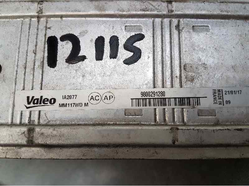 Recambio de intercooler para citroën berlingo cuadro l1 referencia OEM IAM 9800291280 IA2077 VALEO-TOCADO