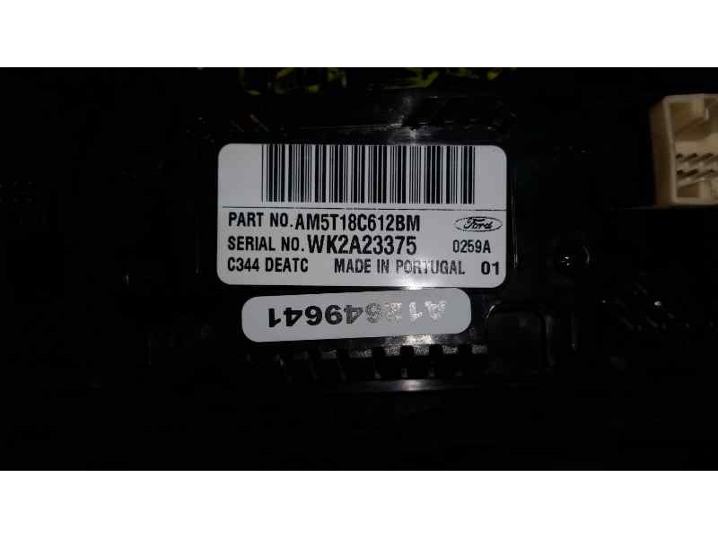 Recambio de mando climatizador para ford c-max trend referencia OEM IAM AM5T18C612BM  
