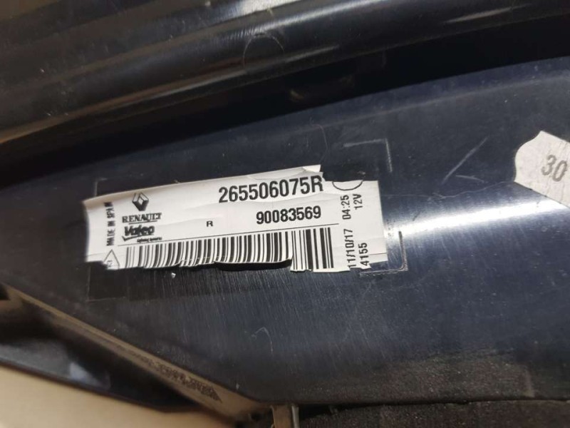 Recambio de piloto trasero derecho para renault megane iv berlina 5p business referencia OEM IAM 265506075R 90083569 INTERIOR