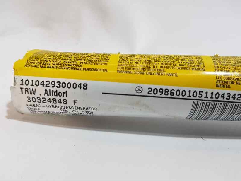 Recambio de airbag cortina delantero izquierdo para mercedes-benz clase clk (w209) coupe 320 (209.365) referencia OEM IAM 209860