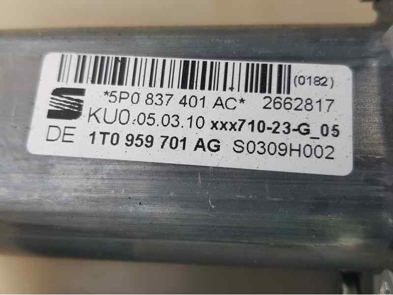Recambio de elevalunas delantero izquierdo para seat altea xl (5p5) reference ecomotive referencia OEM IAM 1T0959701AG  ELÉCTRIC