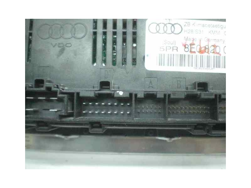 Recambio de mando climatizador para audi a4 avant (8e) 2.0 tdi referencia OEM IAM 8E0820043AJ  8E0820043AJ