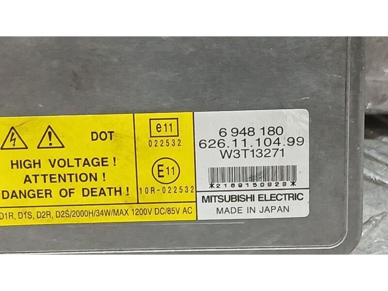 Recambio de centralita faros xenon para bmw 3 (e90) 320 d referencia OEM IAM 6948180 MITSUBISHI W3T13271 6261110499