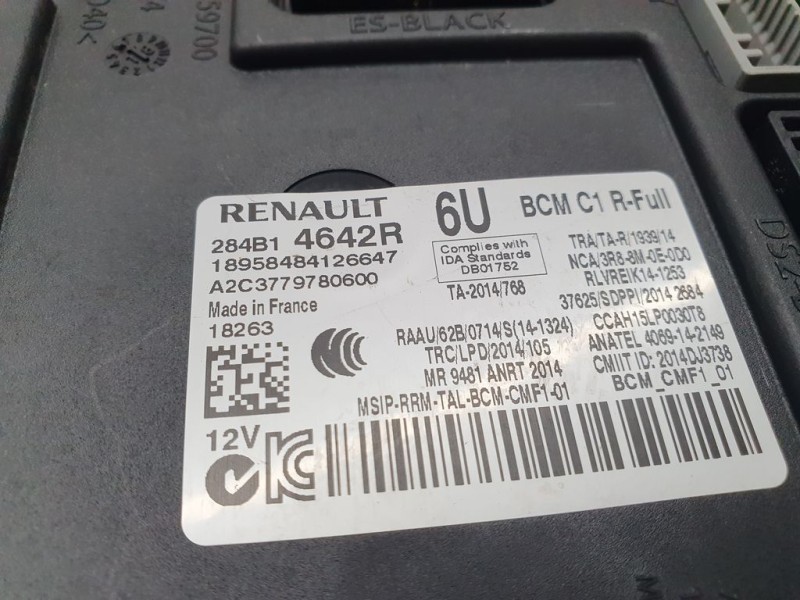 Recambio de modulo electronico para renault megane iv berlina 5p limited + referencia OEM IAM 284B14642R A2C3779780600 