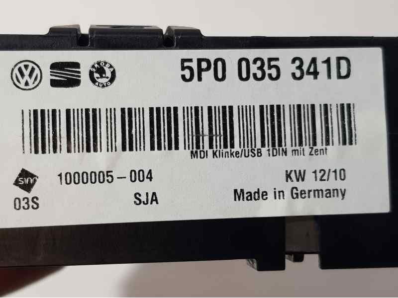 Recambio de conexion usb/aux para seat altea xl (5p5) reference ecomotive referencia OEM IAM 5P0035341  