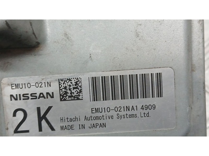 Recambio de centralita cambio para nissan juke (f15) 1.5 dci referencia OEM IAM EMU10021N HITACHI EMU10021NA14909