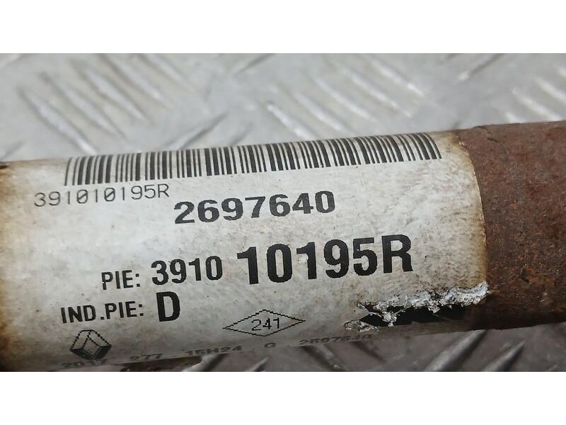 Recambio de transmision delantera izquierda para renault megane iv berlina 5p business referencia OEM IAM 391010195R  