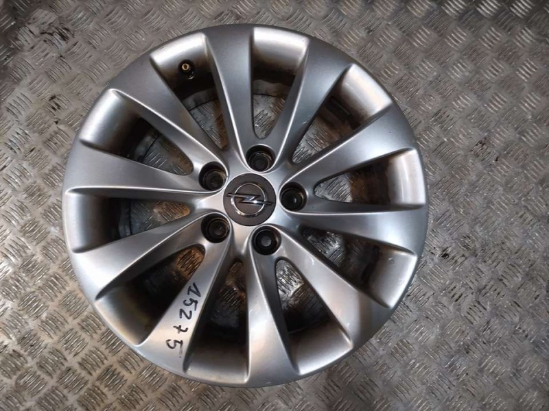 Recambio de juego llantas aluminio para opel zafira b cosmo referencia OEM IAM 65X16 5 TORN ET 37 ALUMINIO 