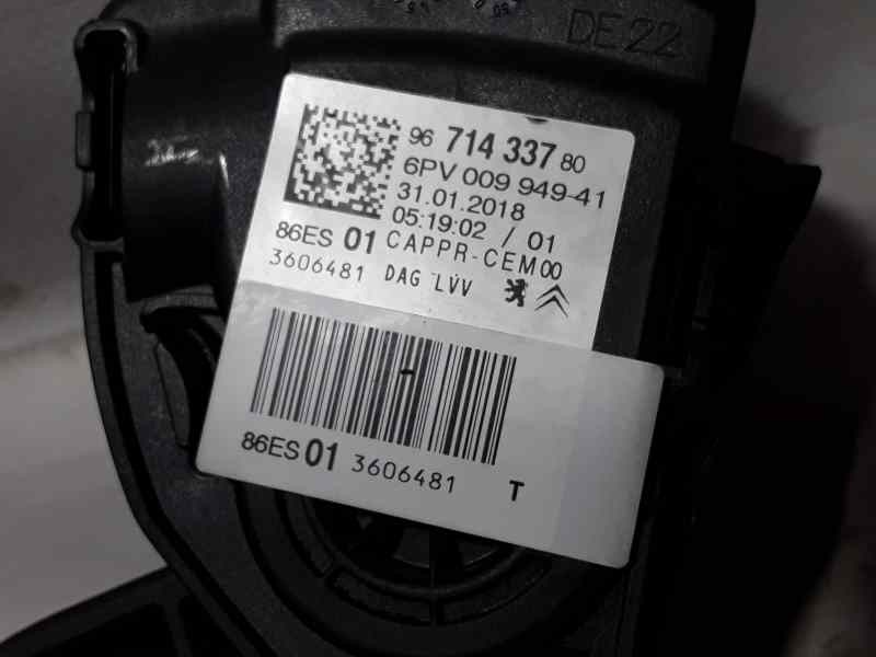 Recambio de potenciometro pedal para peugeot 2008 (--.2013) style referencia OEM IAM 9671433780 6 PINS 