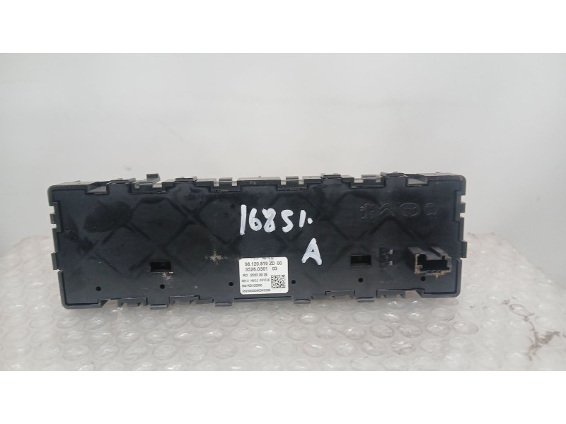 Recambio de mando radio para opel vivaro c furgoneta (k0) 1.5 referencia OEM IAM 98120819ZD  35260501