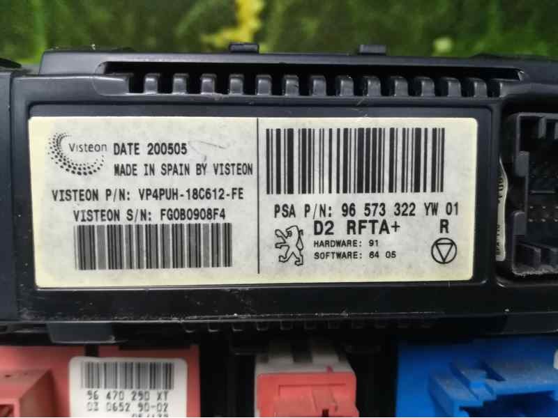 Recambio de mando climatizador para peugeot 407 st sport pack referencia OEM IAM 96573322  