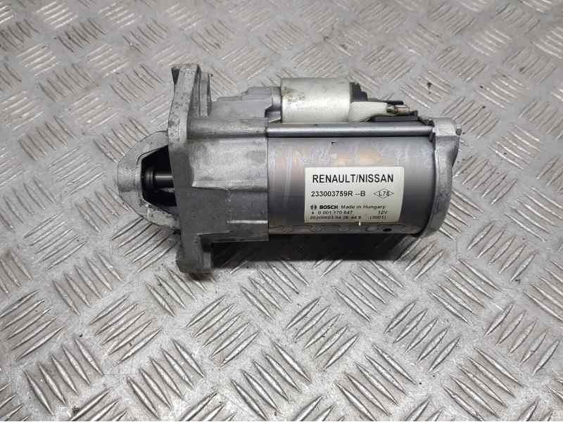 Recambio de motor arranque para renault kangoo furgon profesional referencia OEM IAM 233003759R 0001170647 BOSCH