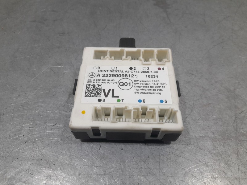 Recambio de modulo electronico para mercedes-benz clase c coupé (c205) c 200 (205.342) referencia OEM IAM A2229009812 A2C7452850