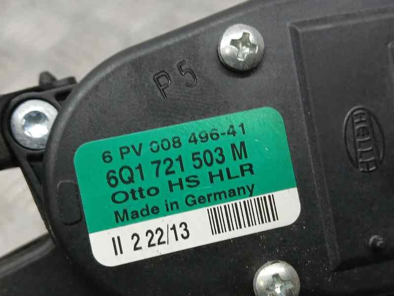 Recambio de potenciometro pedal para seat ibiza (6j5) reference referencia OEM IAM 6Q1721503M 6PV00869641 