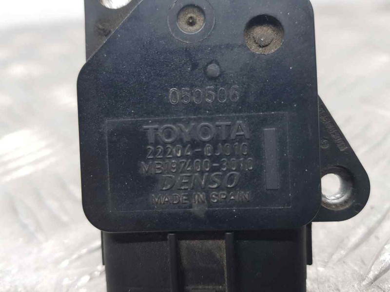 Recambio de caudalimetro para toyota avensis berlina (t25) sol referencia OEM IAM 222040J010 MB1974003010 DENSO