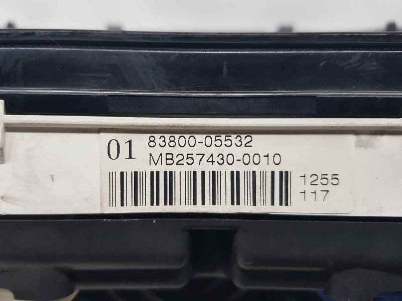 Recambio de cuadro instrumentos para toyota avensis berlina (t25) sol referencia OEM IAM 8380005532 MB2574300010 DENSO