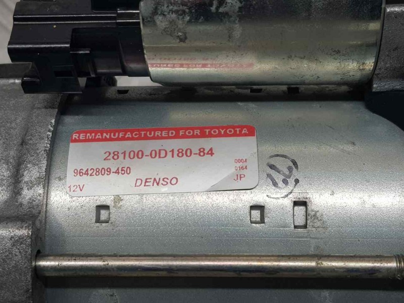 Recambio de motor arranque para toyota avensis berlina (t25) sol referencia OEM IAM 281000D18084 9642809450 DENSO