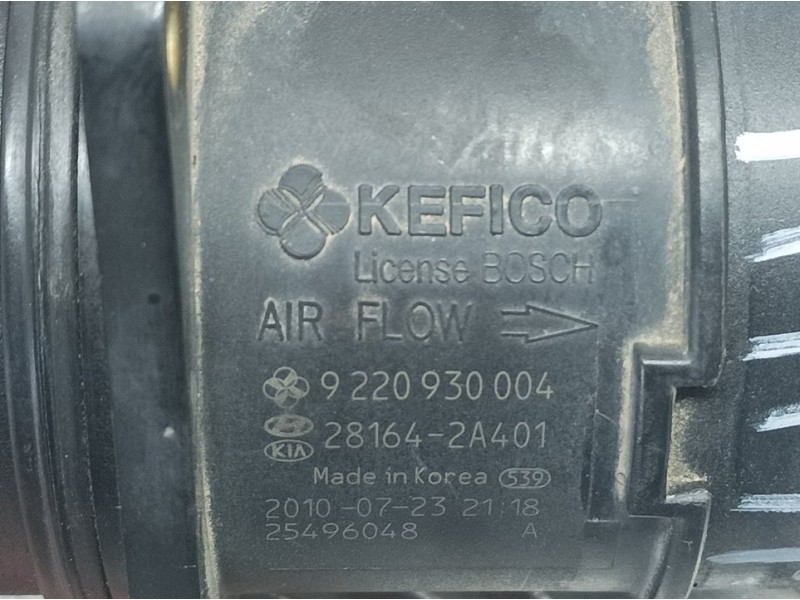 Recambio de caudalimetro para hyundai i20 classic referencia OEM IAM 281642A401 922930004 BOSCH