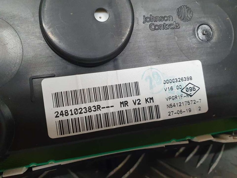 Recambio de cuadro instrumentos para dacia sandero stepway referencia OEM IAM 248102383R NS412175727 