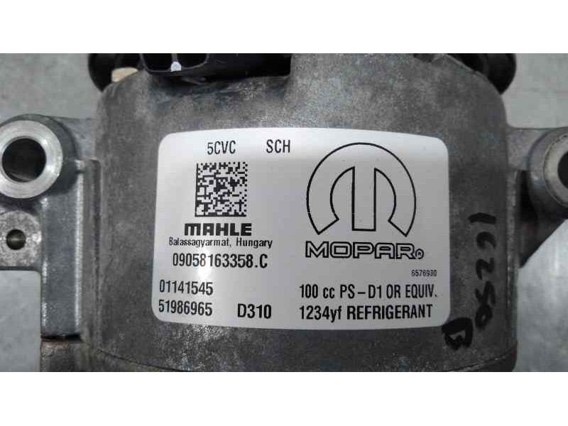 Recambio de compresor aire acondicionado para fiat tipo ii (357) berlina mirror referencia OEM IAM 01141545  MOPAR