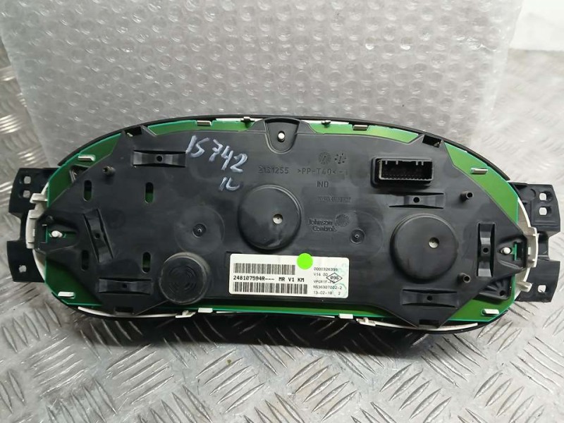 Recambio de cuadro instrumentos para dacia dokker essential referencia OEM IAM 248107594R NS36307002 JOHMSON CONTROLS