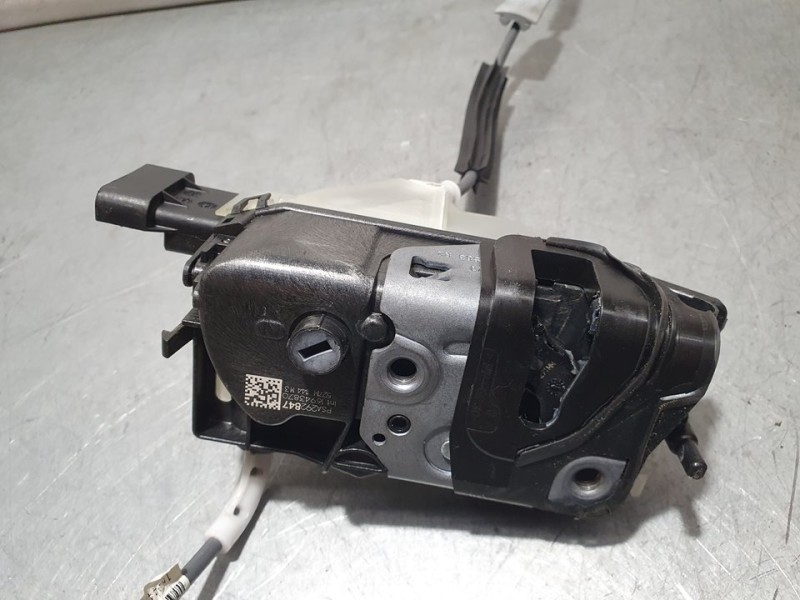 Recambio de cerradura puerta delantera derecha para peugeot 208 (p2) active referencia OEM IAM 16943870  6 PINES