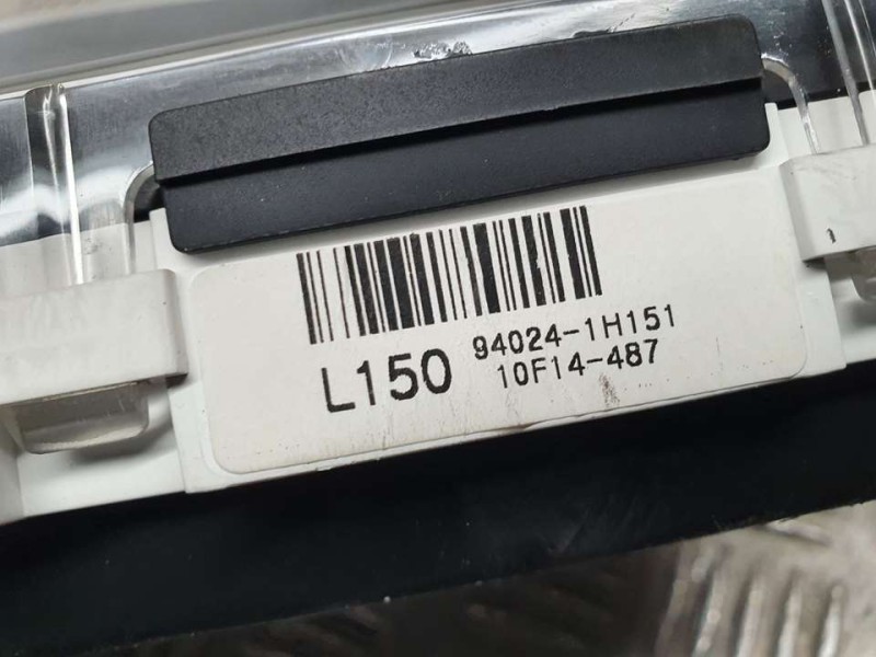 Recambio de cuadro instrumentos para kia cee´d drive referencia OEM IAM 940241H151 10F14487 