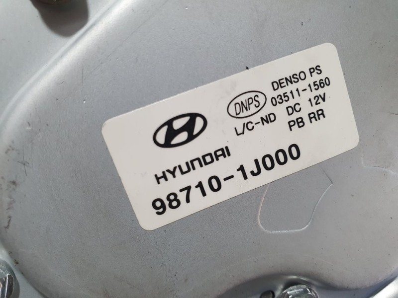 Recambio de motor limpia trasero para hyundai i20 classic referencia OEM IAM 987101J000 035111560 DENSO