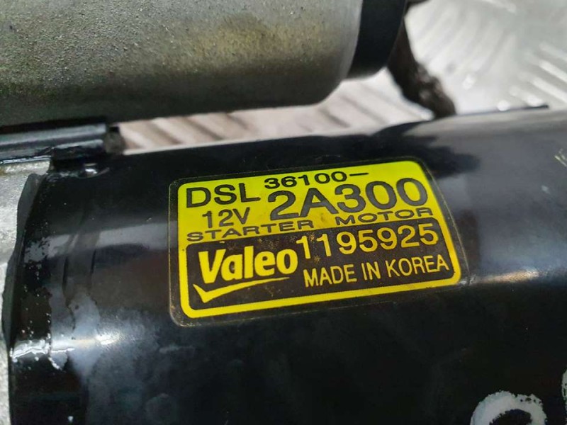 Recambio de motor arranque para kia cee´d drive referencia OEM IAM 361002A300 1195925 VALEO