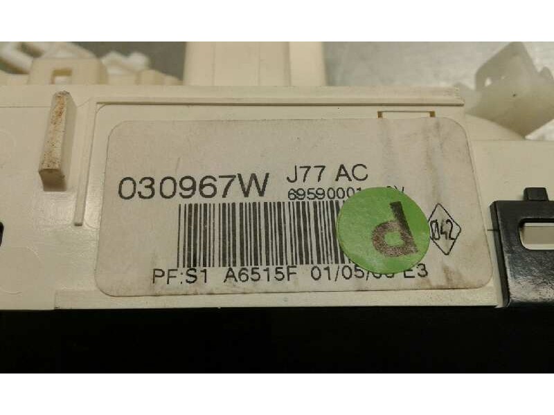 Recambio de mando calefaccion / aire acondicionado para renault clio iii authentique referencia OEM IAM 69590001 1000001510927 