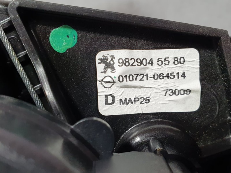 Recambio de elevalunas trasero derecho para peugeot 208 (p2) active referencia OEM IAM 9829045580 010721064514 ELECTRICO 6 PINES