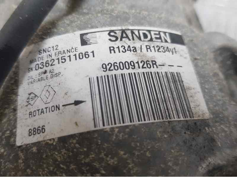 Recambio de compresor aire acondicionado para renault captur ii zen referencia OEM IAM 926009126R  SANDEN