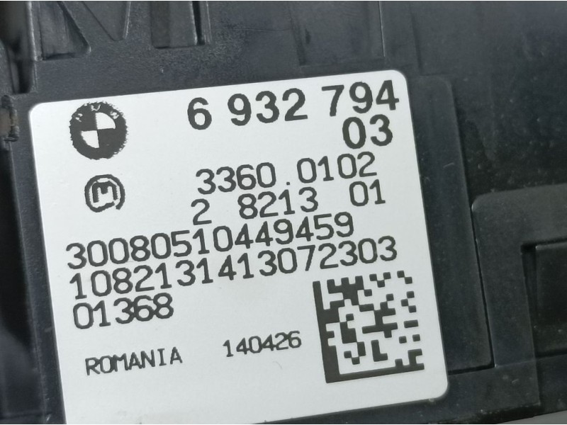 Recambio de mando luces para bmw serie 1 berlina (e81/e87) 118d referencia OEM IAM 6932794 33600102 