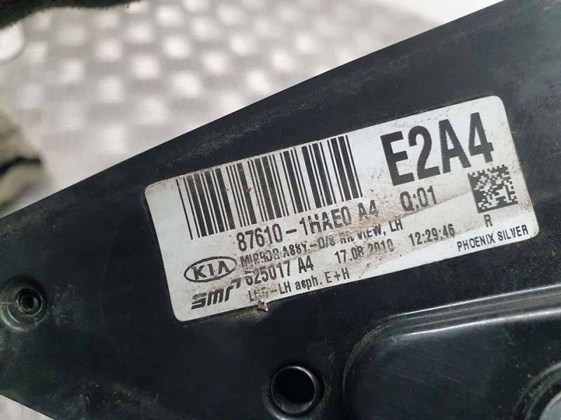 Recambio de retrovisor izquierdo para kia cee´d drive referencia OEM IAM 876101HAE0 625017 SMR TOCADO ELECTRICO 5 PINES