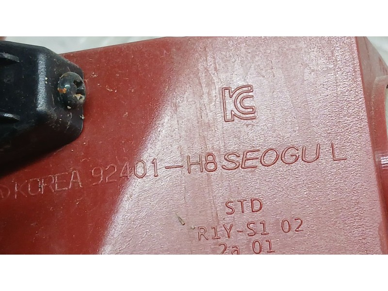 Recambio de piloto trasero izquierdo exterior para kia stonic (yb) 1.0 t-gdi eco-dynamics+ referencia OEM IAM 92401H8400  