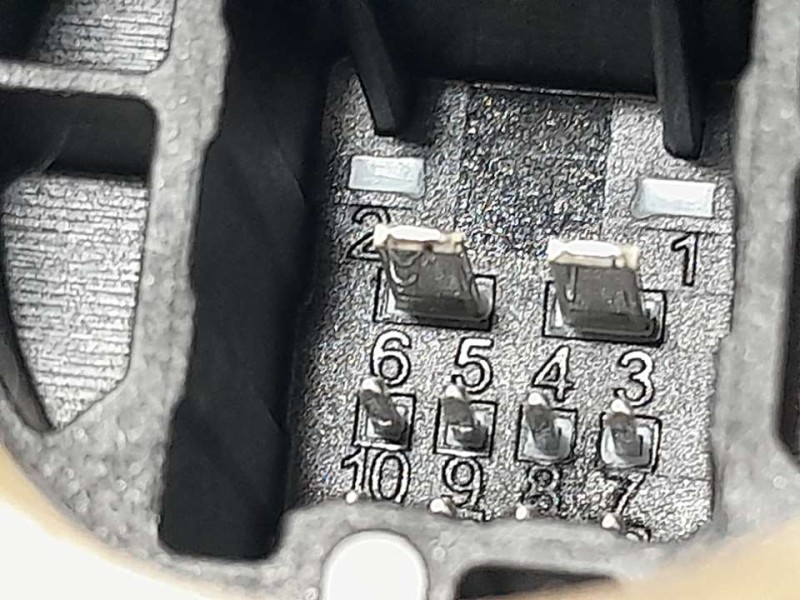 Recambio de elevalunas delantero izquierdo para toyota verso active referencia OEM IAM 857200F031 C39426100 ELECTRICO 6 PINES