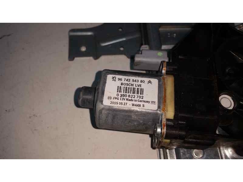 Recambio de elevalunas delantero derecho para peugeot 208 active referencia OEM IAM  2 PINS ELECTRICO