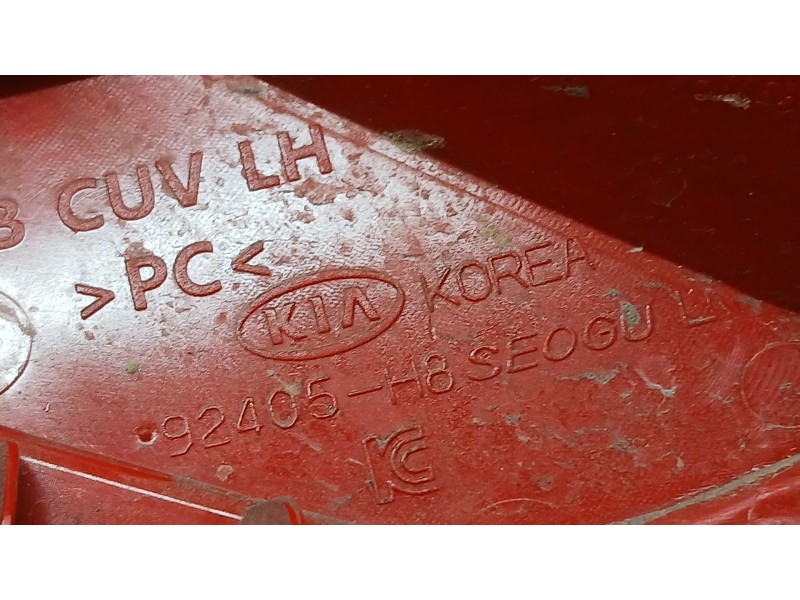 Recambio de piloto trasero izquierdo paragolpes para kia stonic (yb) 1.0 t-gdi eco-dynamics+ referencia OEM IAM 92405H8410  