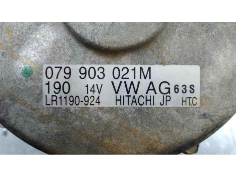 Recambio de alternador para audi q7 (4l) 4.2 fsi referencia OEM IAM 079903021M  