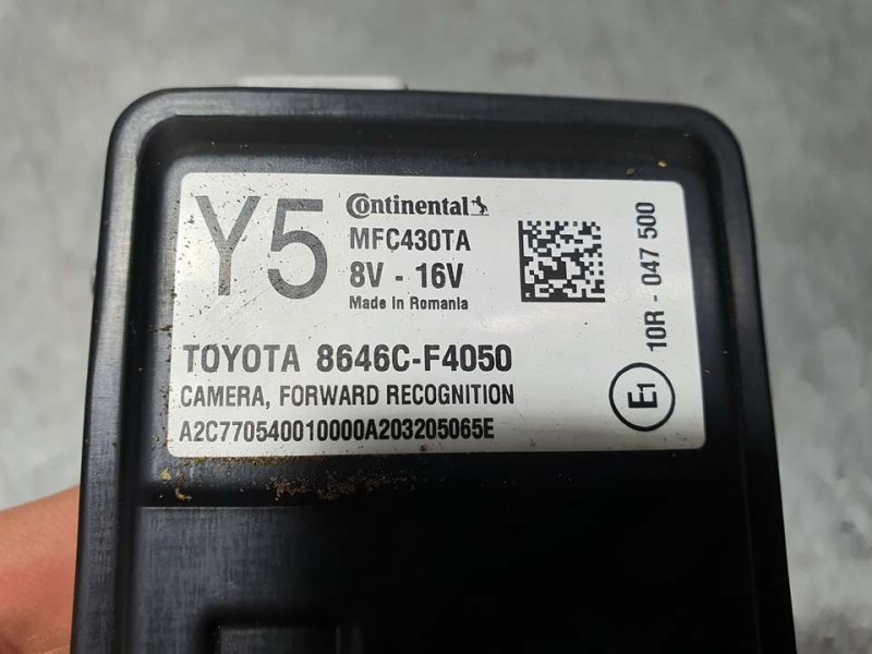 Recambio de camara para toyota c-hr hybrid advance referencia OEM IAM 8646CF4050 A2C7705400 CONTINENTAL
