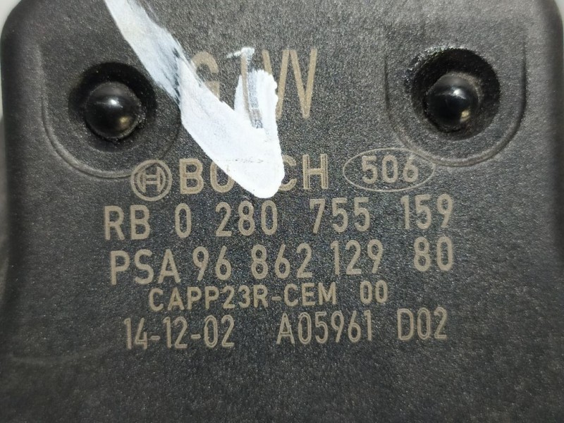 Recambio de potenciometro pedal para peugeot 508 allure referencia OEM IAM 9686512980 0280755159 BOSCH