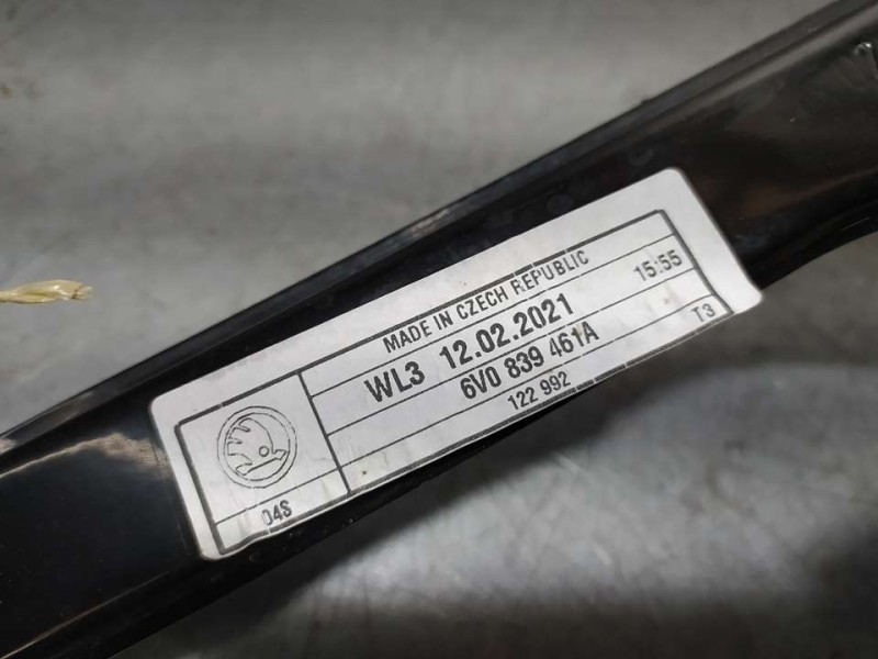 Recambio de elevalunas trasero izquierdo para skoda fabia active referencia OEM IAM 6V0839461A  ELECTRICO 5 PINES