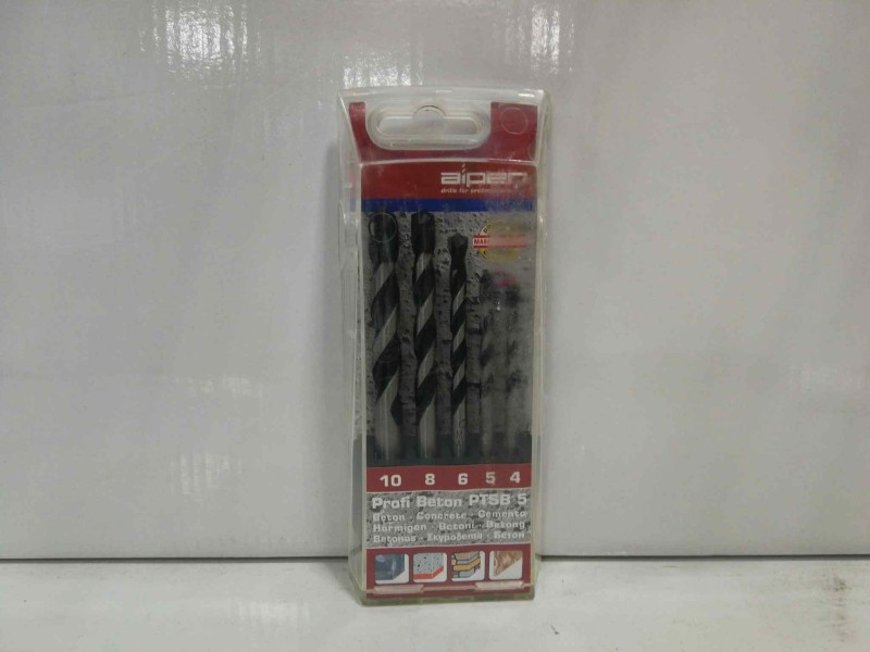 Recambio de estuche brocas para » otros... no usar standard referencia OEM IAM 9084040 ALPEN WIDIA P/B 5 PZ AS.