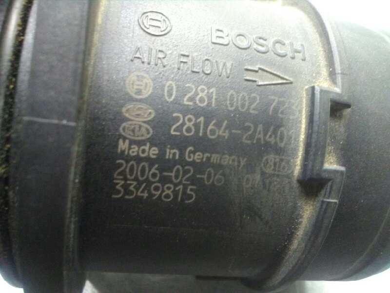 Recambio de caudalimetro para kia cerato 2.0 lx crdi familiar (5-ptas.) referencia OEM IAM 281642A401 0281002723 BOSCH
